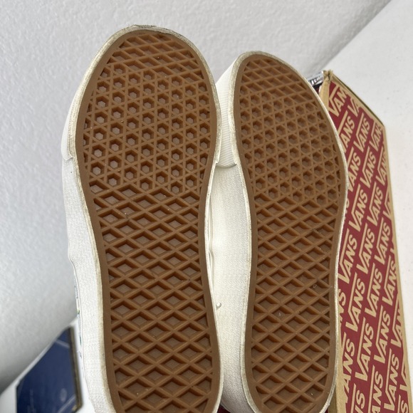 Vans Authentic Stac Woven Floral Lace Up‎ Shoes Women's 8 Low Top - Picture 7 of 8